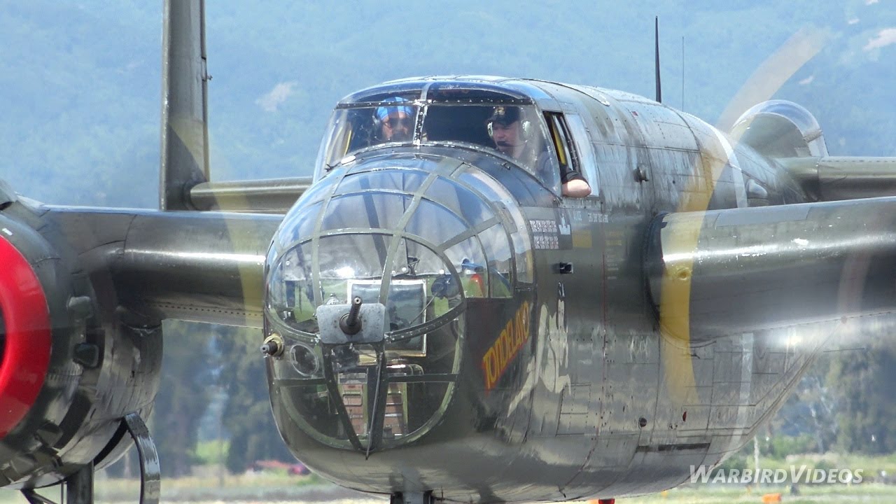 B-25: SPECTACULAR SOUND & 4K footage!  