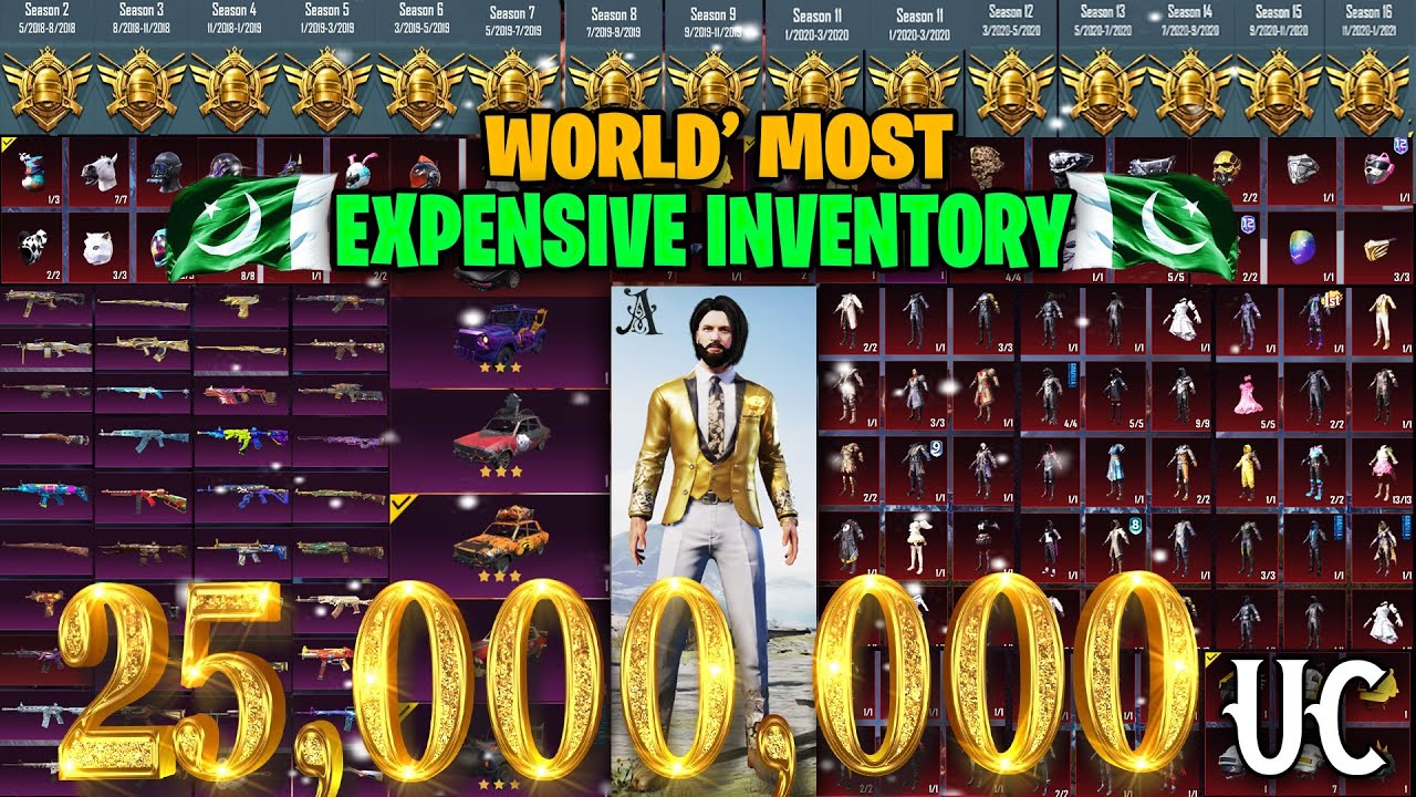 World's Best Pubg Mobile Inventory 🤑 | ArduzAi