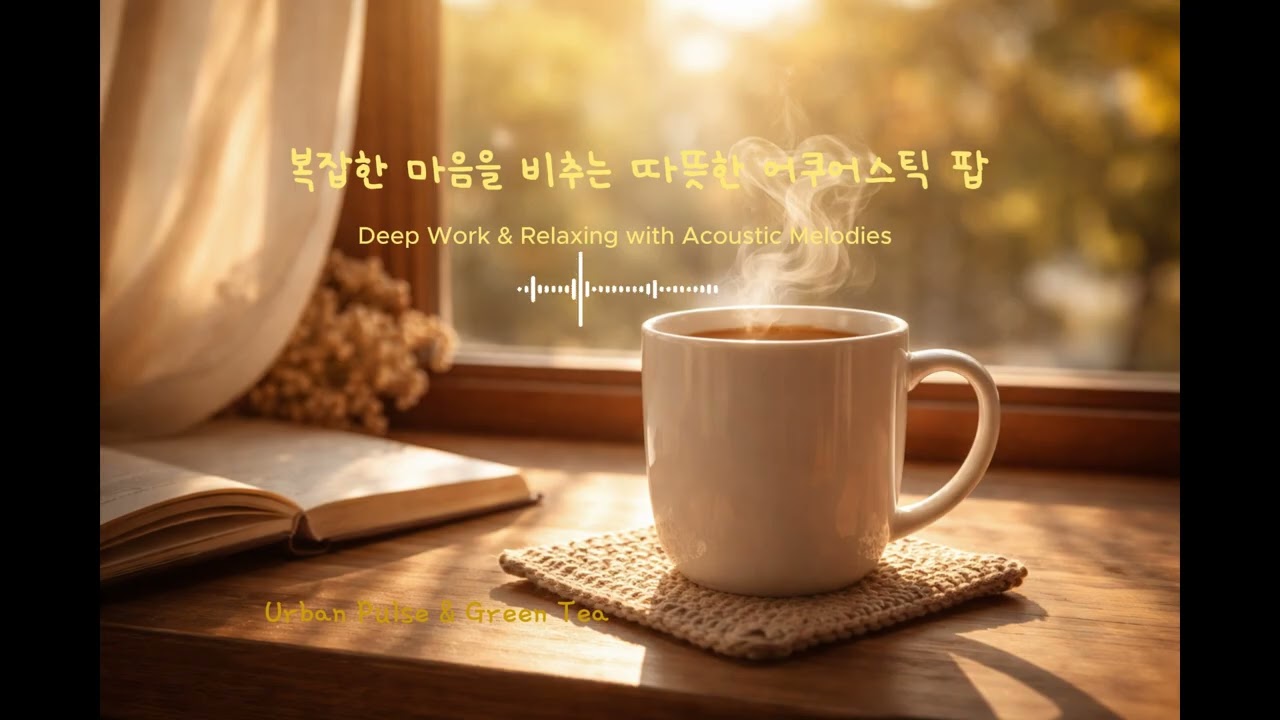 복잡한 마음을 비추는 따뜻한 어쿠어스틱 팝 ☕ 듣기 좋은 노동요