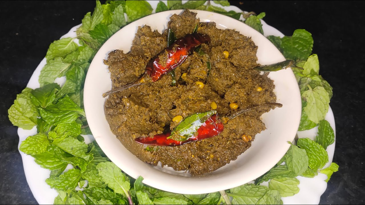 புதினா சட்னி | Pudina Chutney recipe | mint chutney recipe tamil | pudina thogayal