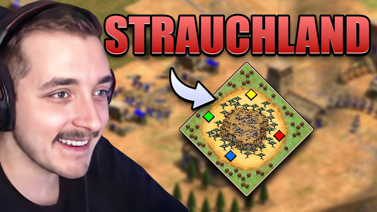 Das erste mal STRAUCHLAND! | AoE 2 Rangliste