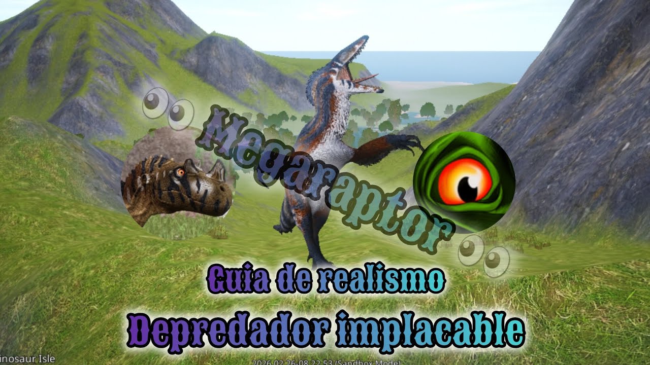 Guia de Realismo (Depredador implacable) [Gameplay del Megaraptor] 👀👀