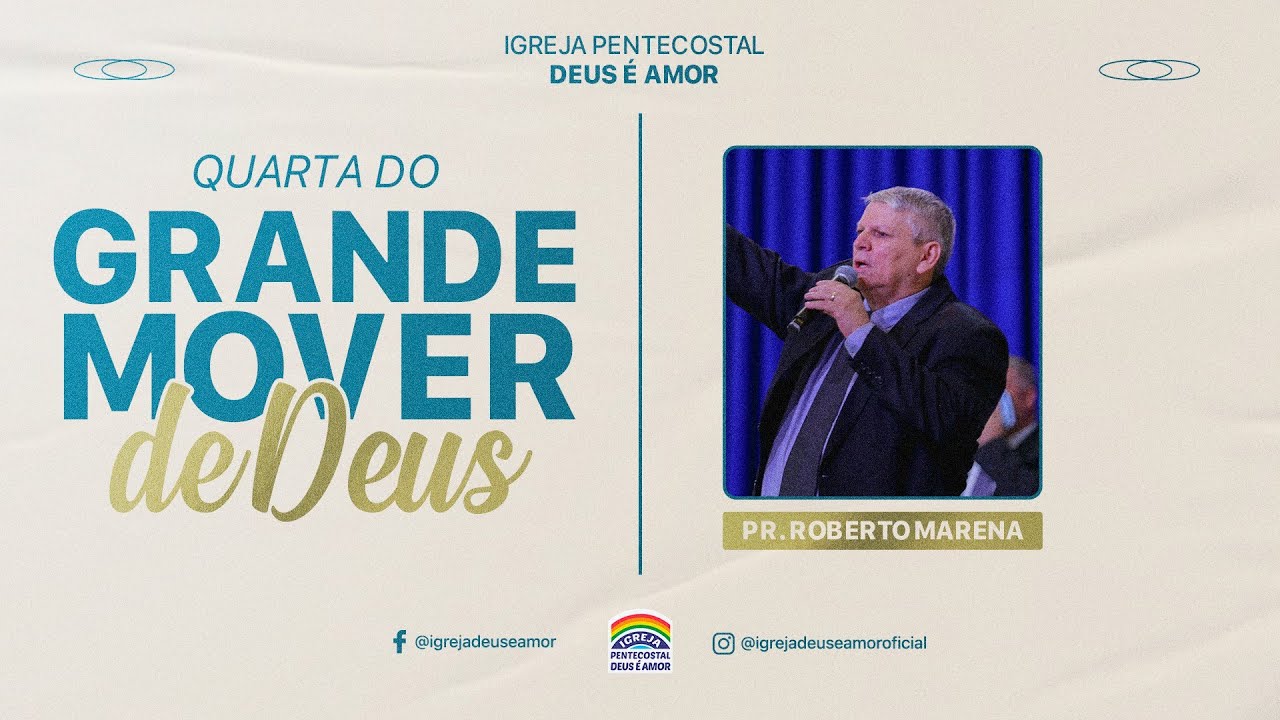 Pr. Roberto Marena | João 11:39-40 | Quarta do Grande Mover de Deus | IPDA | 04/12/2024