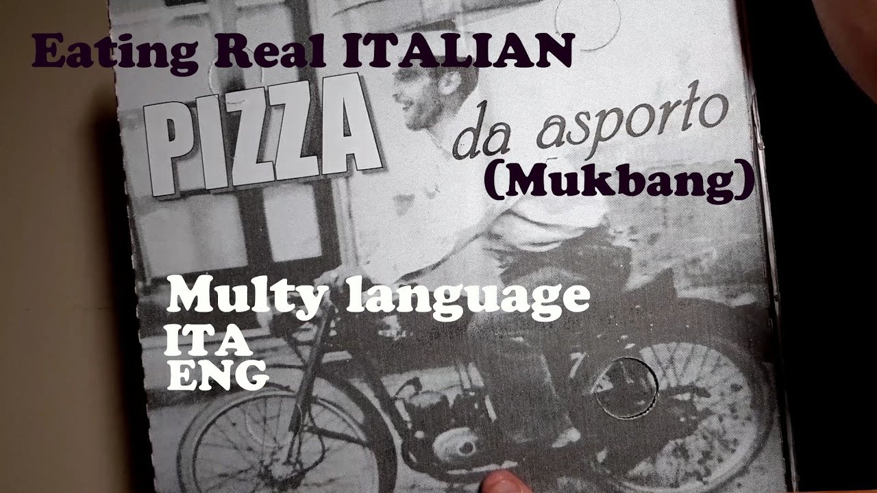 Eating a REAL ITALIAN pizza  (ITA-ENG)