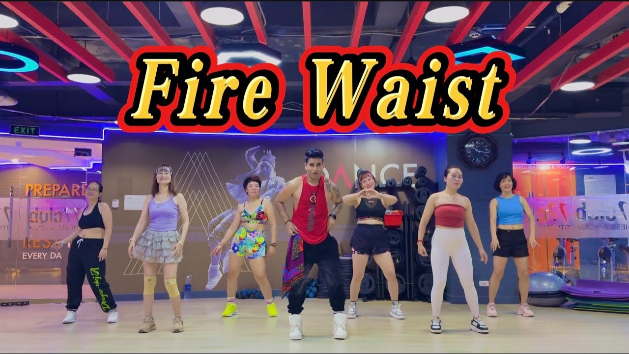 Fire Waist |Diamond Platnumz| Ft Nora Fatehi & Jason Derulo | Zumba Fitness | Choreo Pramod Angadi 