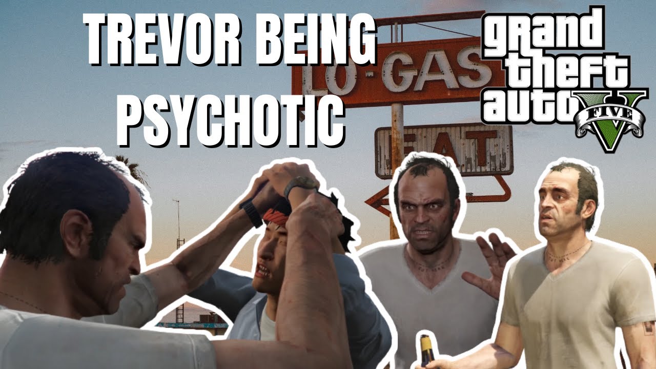 GTA 5 &mdash; Тревор впадает в психоз 12 минут подряд