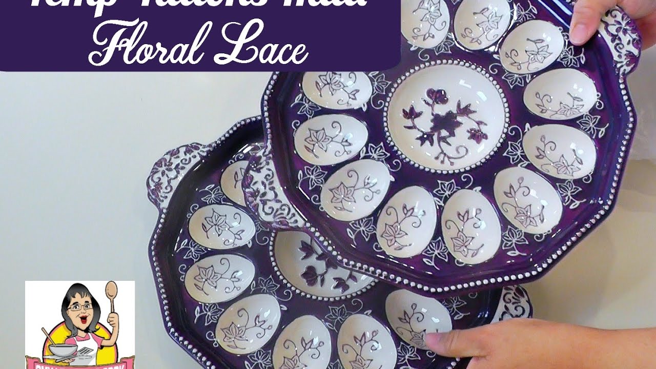 Temp-Tations Haul QVC ~ Floral Lace Eggplant ~ Amy Learns to Cook