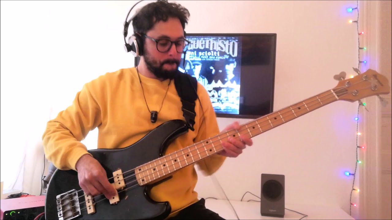 Sangue Misto - Cani Sciolti - Next One Remix - (Bass Line Cover)