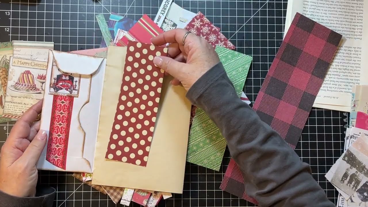 Scrappy Saturday! - Random Scrap Based Christmas Ephemera!