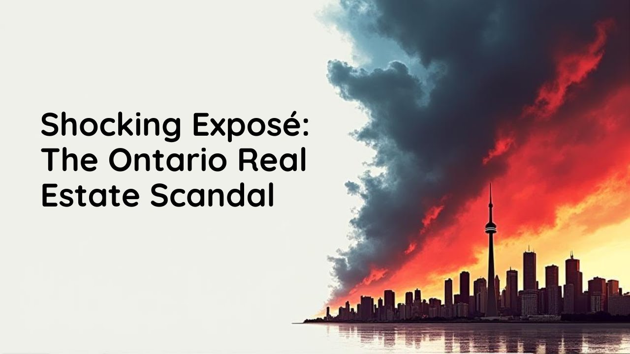 The Real Estate Scandal: Ontario's Regulatory Crisis