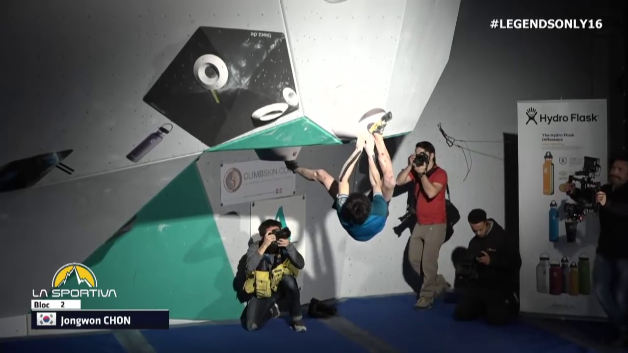 La Sportiva Legends Only 2016   Bloc 2   Jongwon Chon mp4