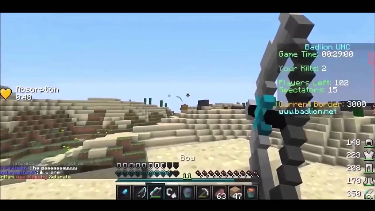 Minecraft PVP Montage   |Clips By Huahwi |