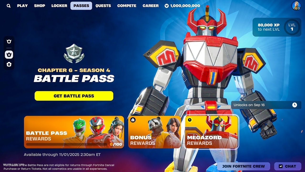 MOSTRANDO TODO el PASE de BATALLA de FORTNITE CAPÍTULO 6 TEMPORADA 4! *COMPLETO*