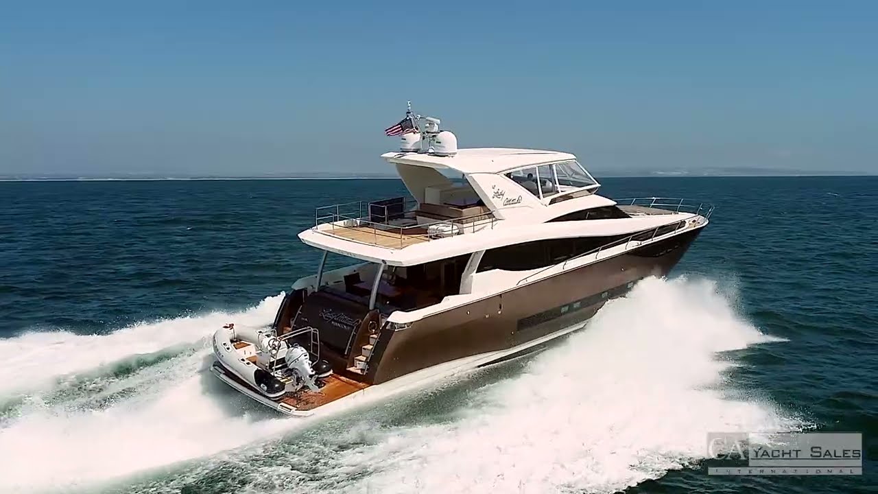 2017 Prestige 750 Flybridge 4K