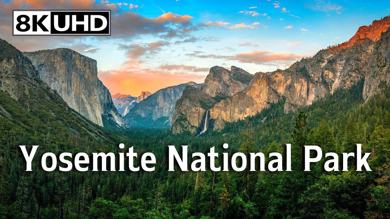 8K HDR 60FPS Dolby Vision - Yosemite National Park