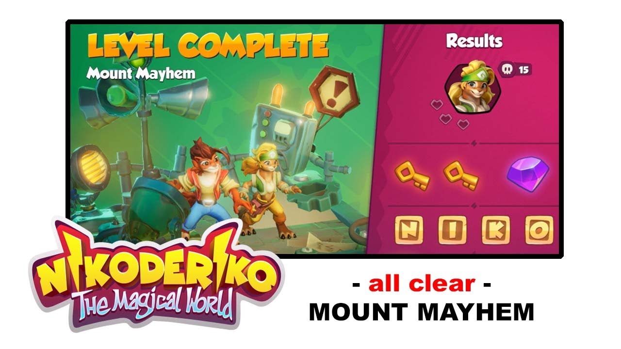 Nikoderiko the Magical World 100% MOUNT MAYHEM
