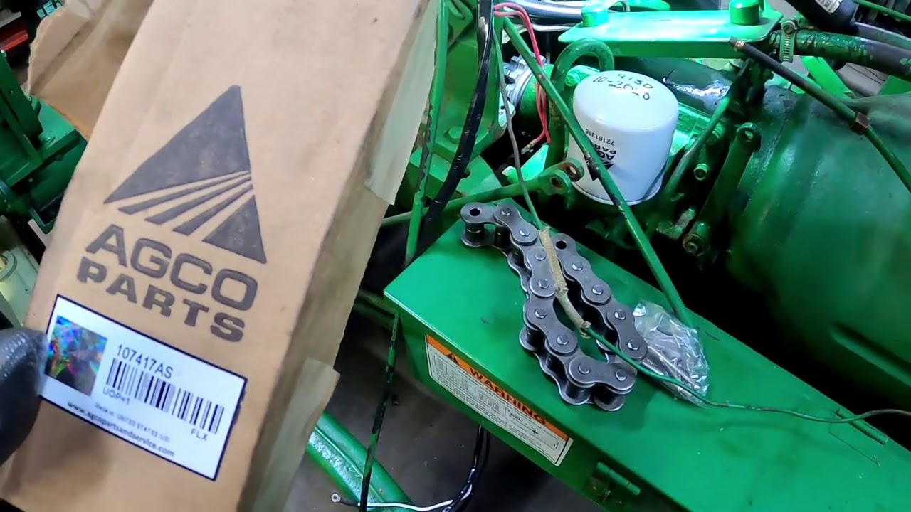 Oliver Chain Coupler installation