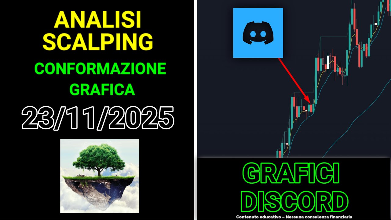 🏝️ Scalping Crypto Ita | Conformazioni Grafiche &ndash; 23/11/2025 #scalping #tradingonline #crypto
