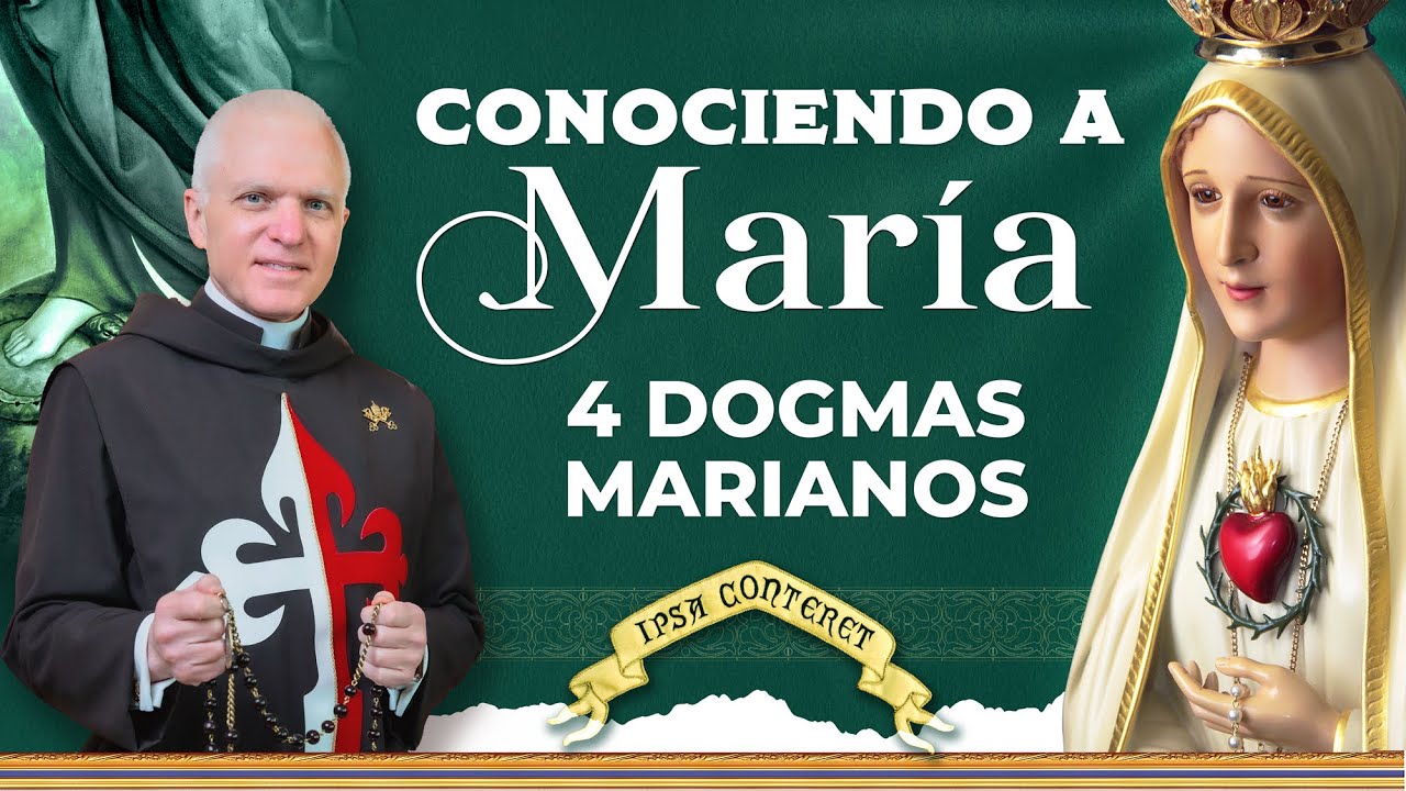 4 Dogmas marianos 🌹 Conociendo a María - P. Ricardo Hucke #virgenmaria
