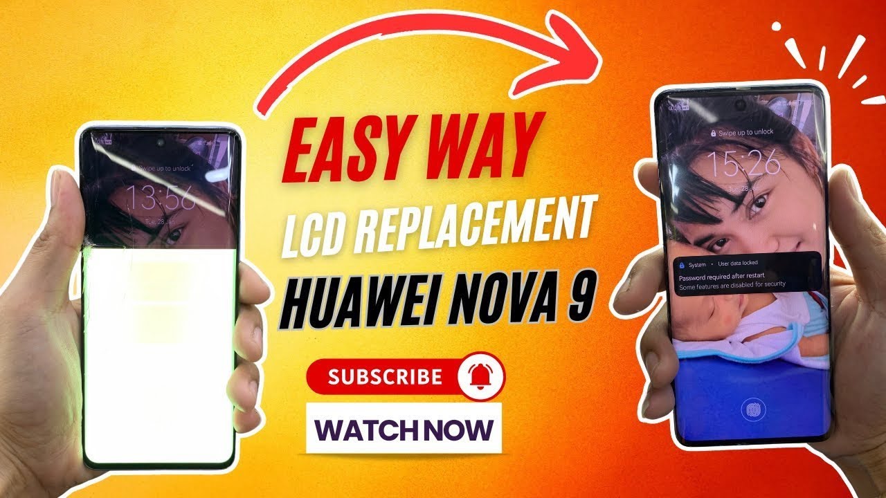 Huawei Nova 9 OEM LCD Replacement | How to replaced OEM LCD Huawei Nova 9?