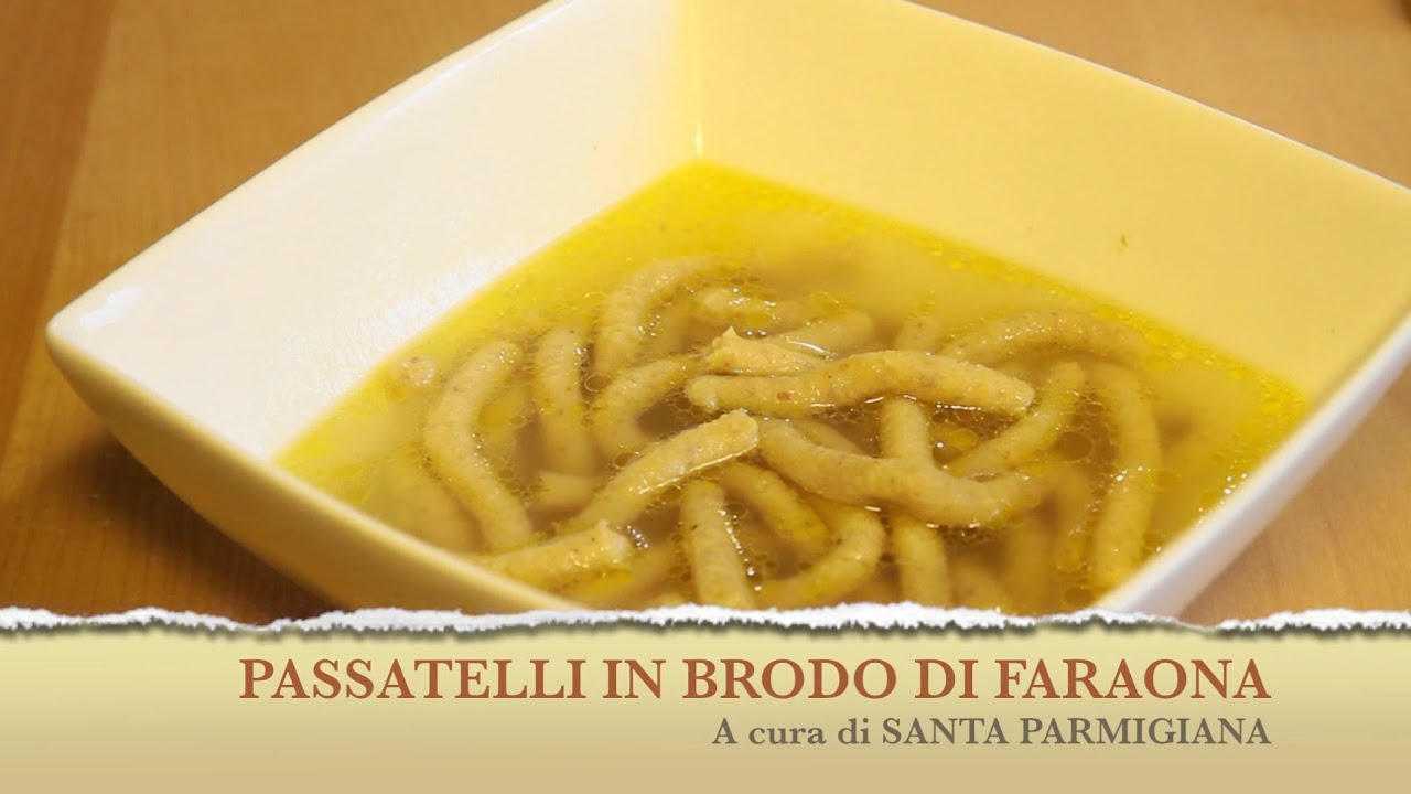 Passatelli in brodo di faraona