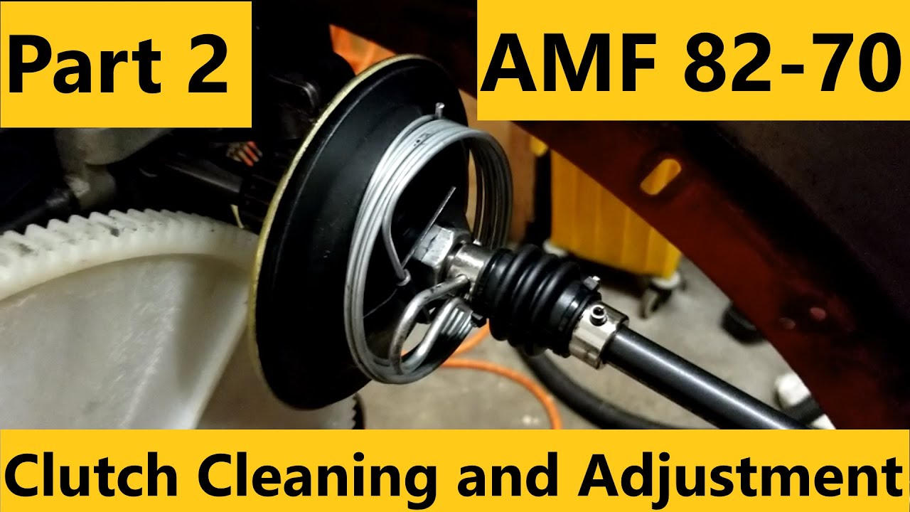 AMF 82-70 Distributor Clutch Cleaning and Maintenance PART 2 Cleaning