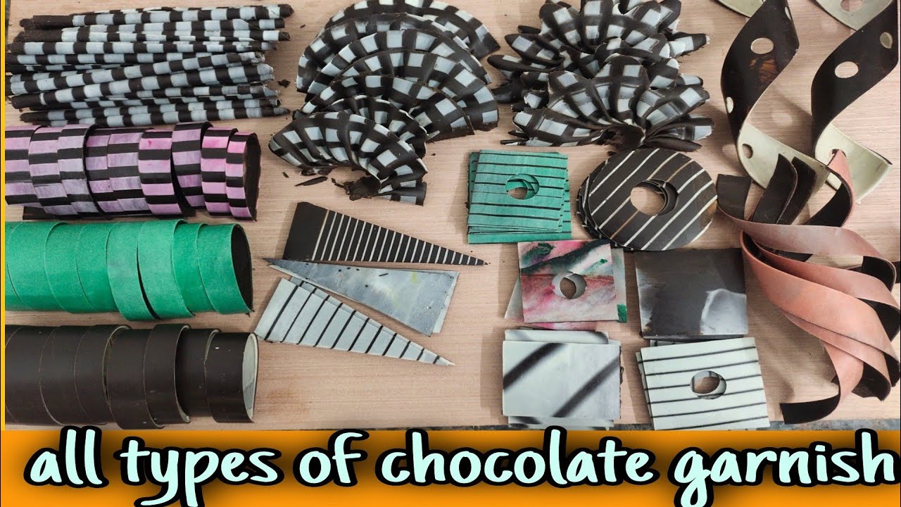 chocolate garnish ideas/cake /chocolate/kk cakes