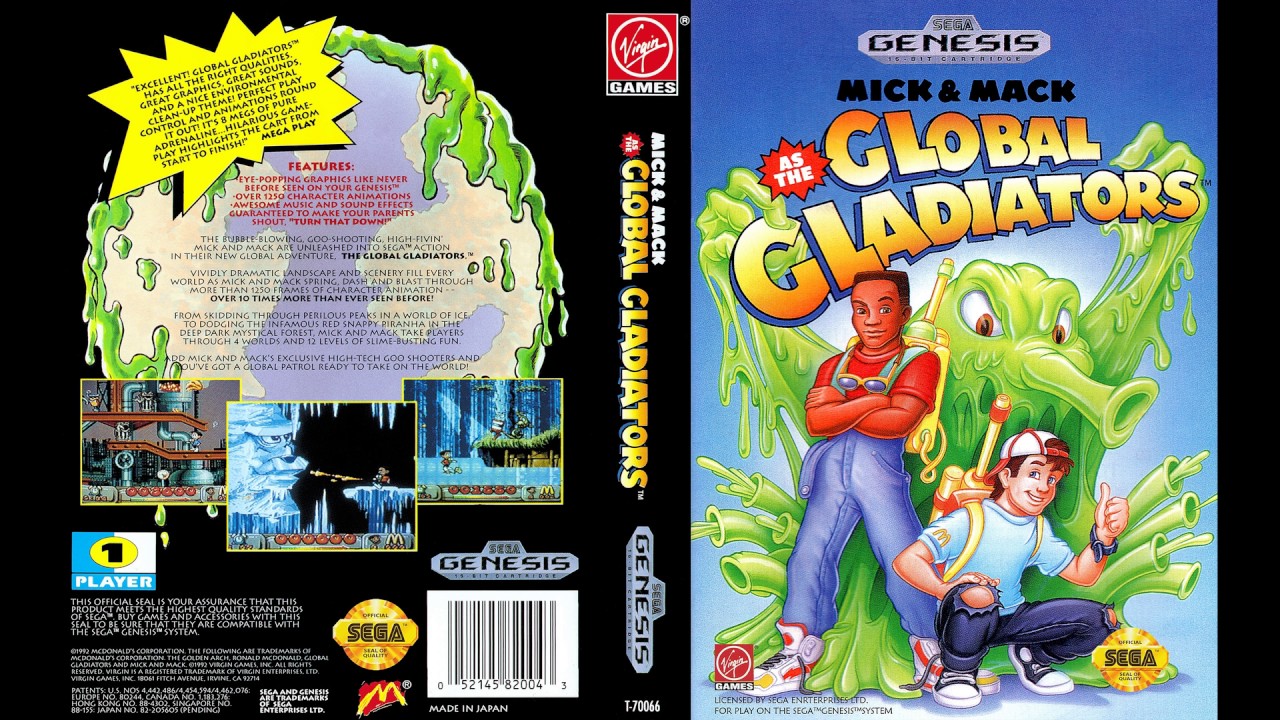 [SEGA Genesis Music] Global Gladiators - Full Original Soundtrack OST