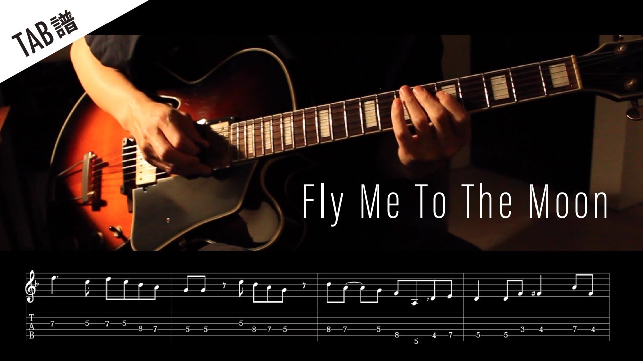 【TAB譜】Fly Me To The Moon   adlib   copy