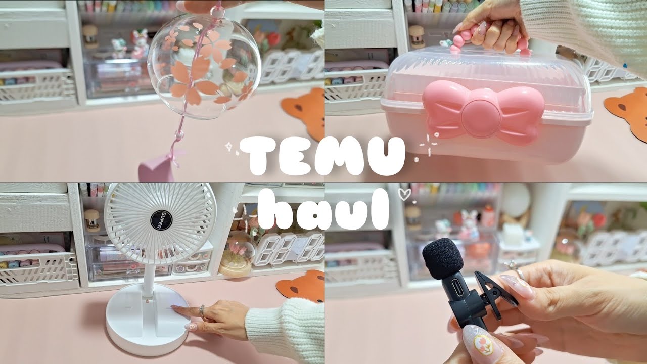 Compras en Temu! 💕 Pt. 1 - hogar, electr&oacute;nica, etc. | Haul 🛍