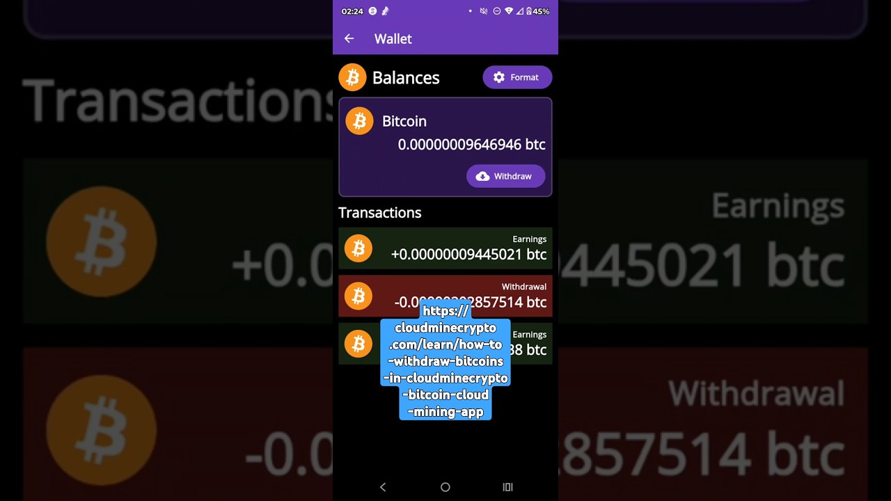 Best Free Bitcoin Mining App No Investment needed , Earn Referral Rewards