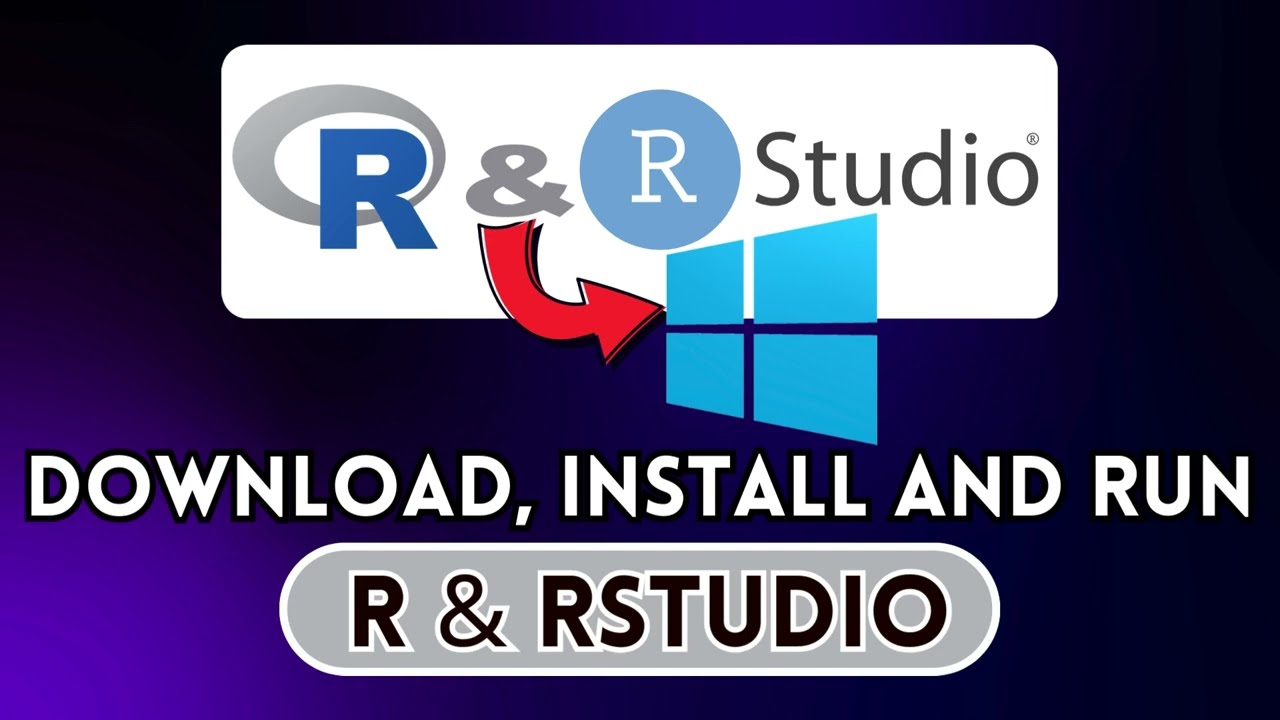 INSTALLING R and R Studio for Statistical ANALYSIS on Windows #video #viral #foryou #fyp #viralvideo