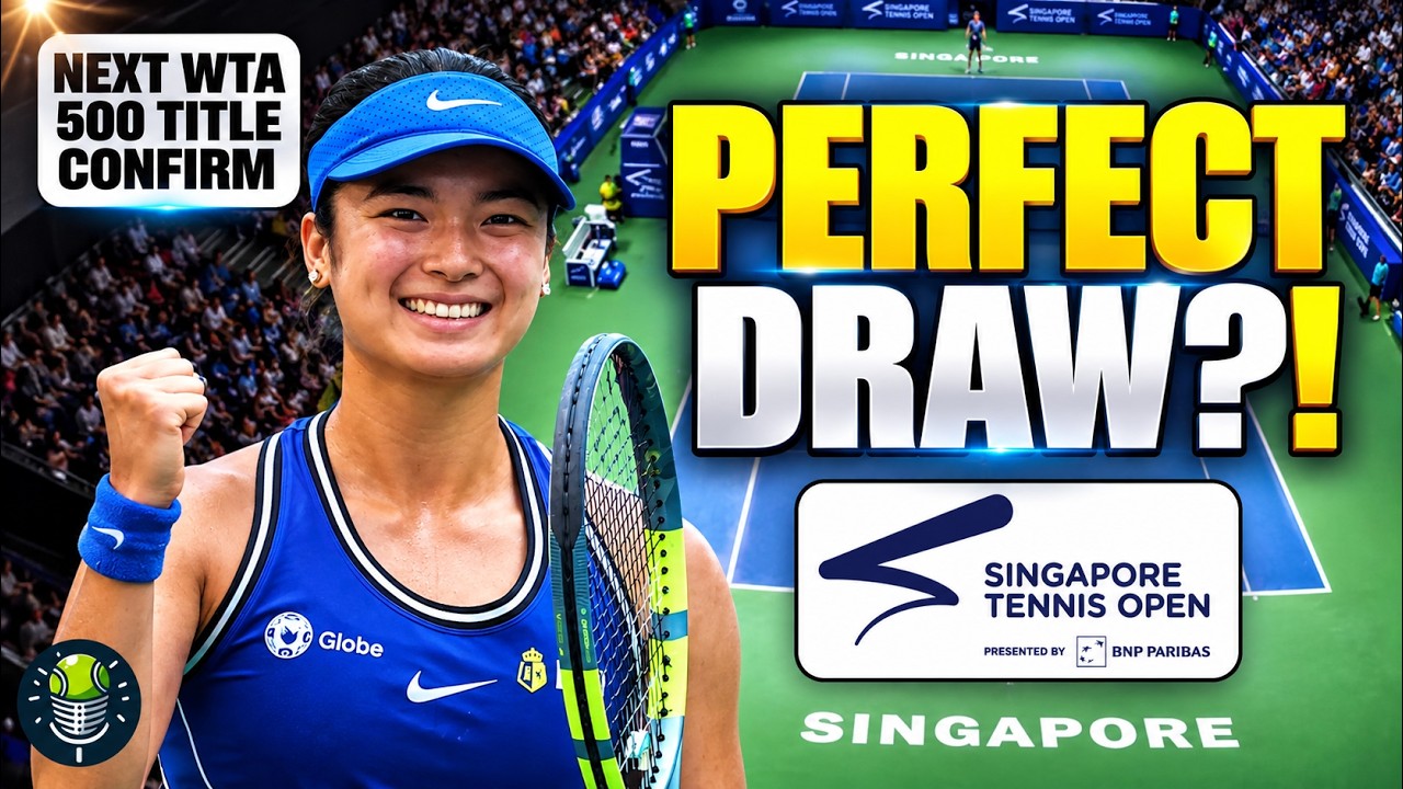 Alex Eala Got the PERFECT Draw&hellip; Can She Win Singapore?