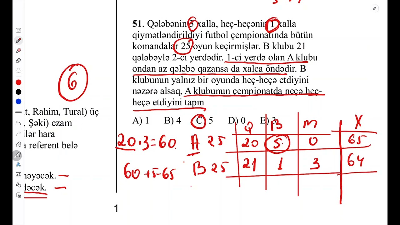 2024-cü il 2-ci cəhd qəbul sualları. Məntiq