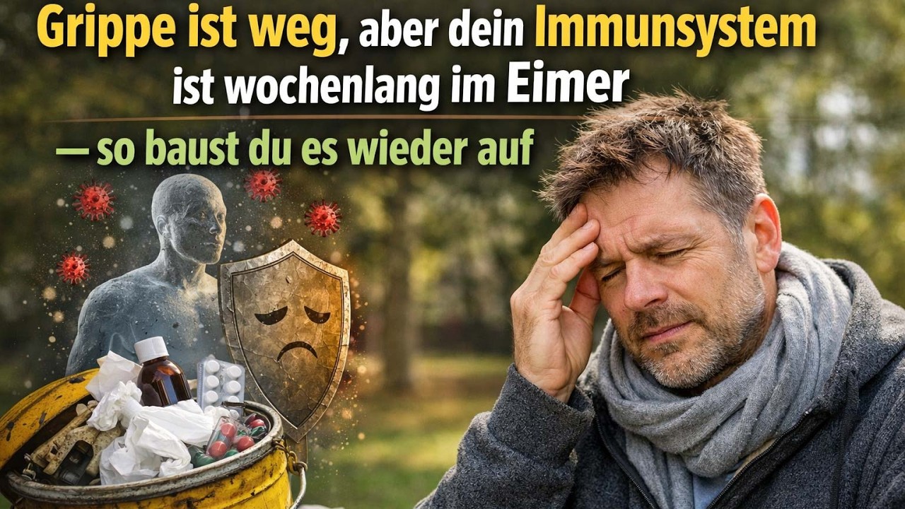 Warum du 2 Wochen nach Grippe schon wieder erkältet bist (dein Immun-Bankkonto ist leer)