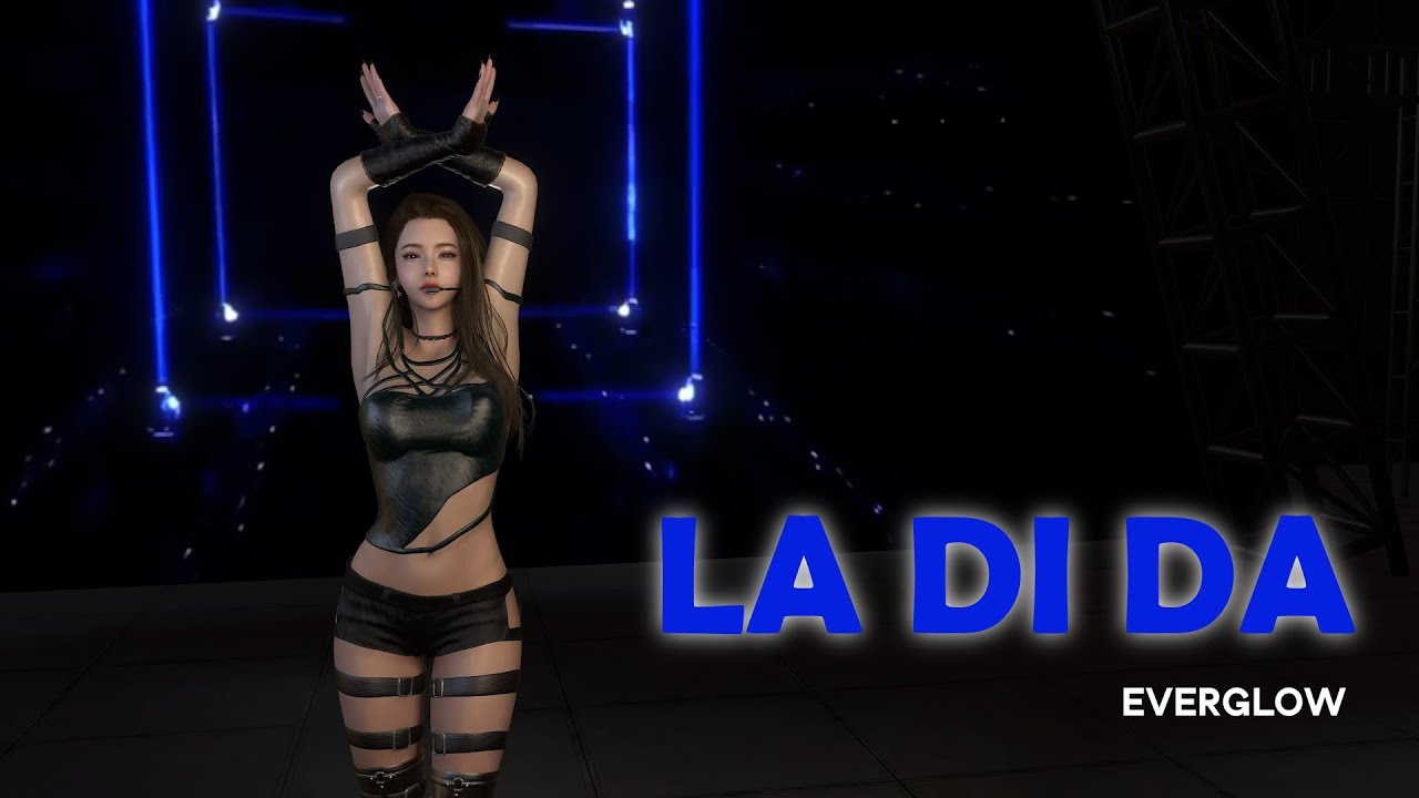 [VaM MMD]  -  EVERGLOW (에버글로우)  -  LA DI DA
