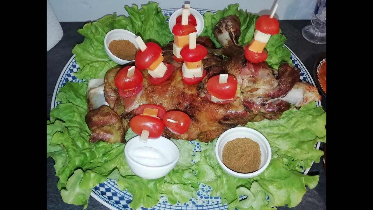 👉🏼Ktaf mfawar ou Gigot d'agneau &agrave; la vapeur😋