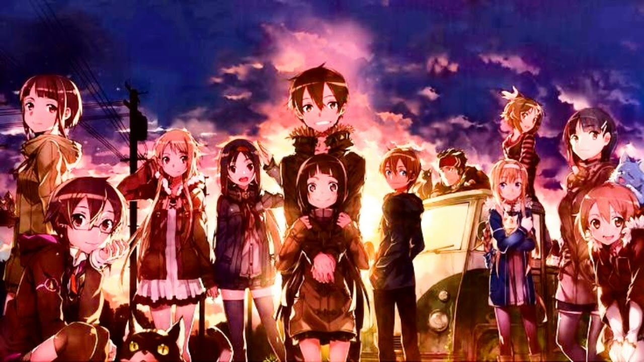 Sword Art Online AMV Song Lyrics ( Who I'd Be ) 