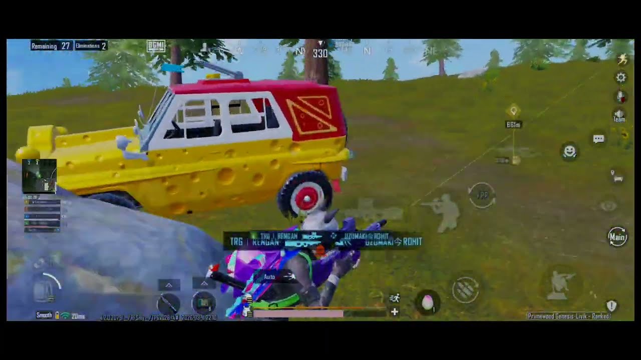 1v4 Clutches in maches (handacam) 