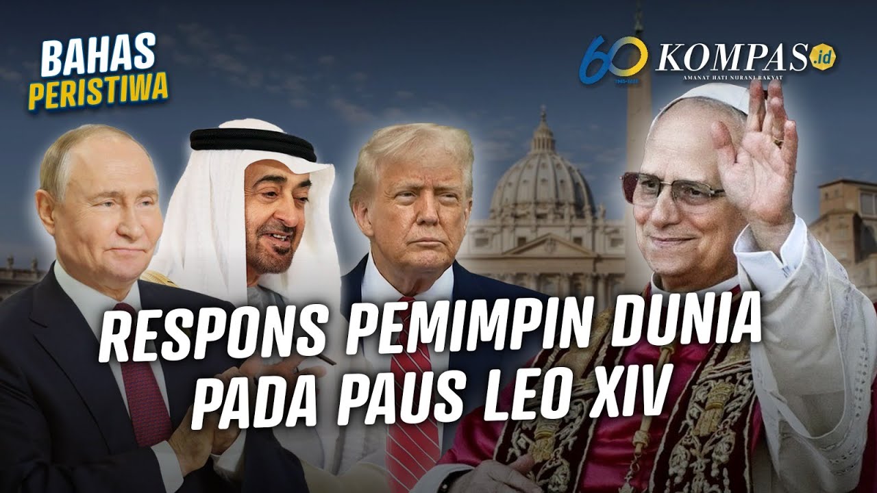 Tanggapan Trump, Putin, hingga MBZ atas Terpilihnya Paus Leo XIV