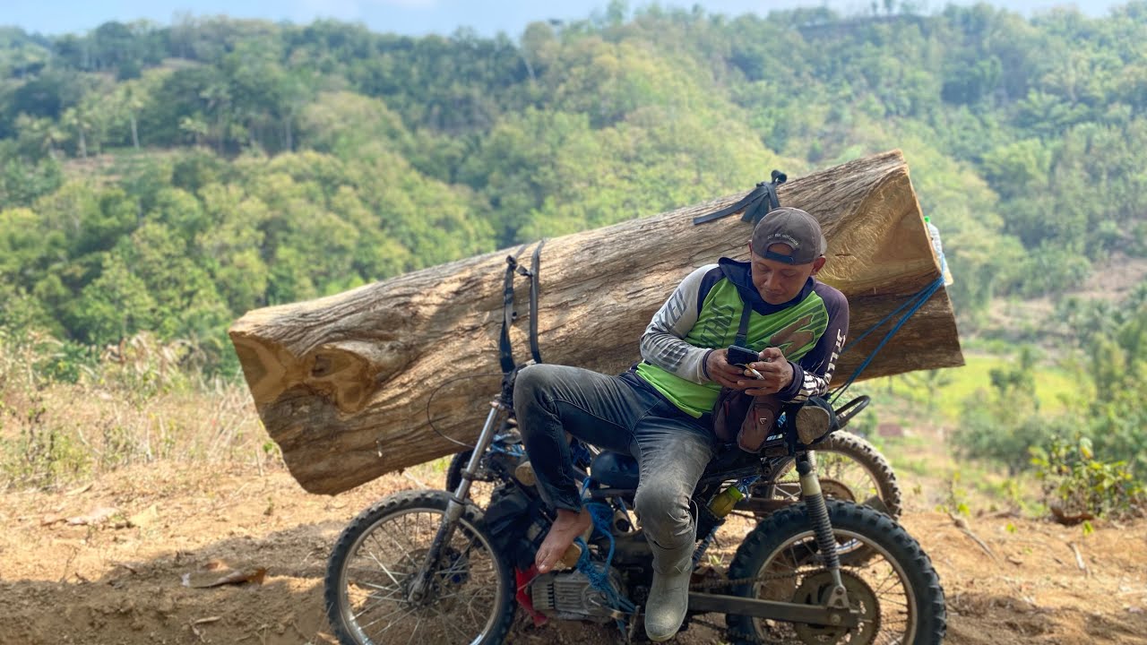 Ojek Kayu Blitar Selatan Terbaru Full Jalur Super Ekstrim