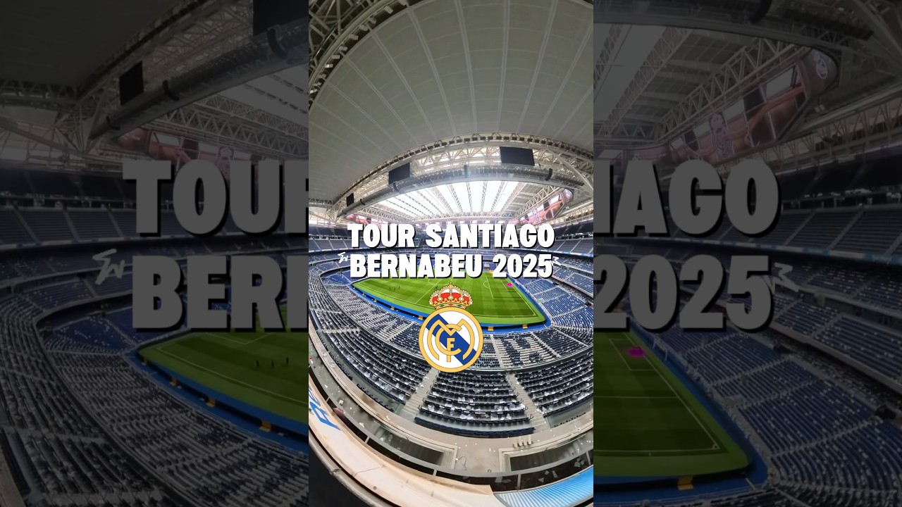 Tour REAL MADRID 🤯 &iquest;Se puede ingresar GRATIS? #RealMadrid #SantiagoBernabeu