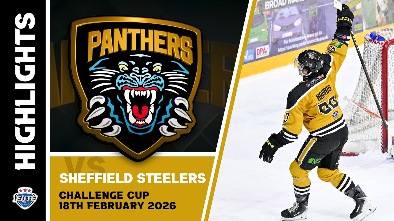 Nottingham Panthers v Sheffield Steelers - 18/02/26 - Challenge Cup