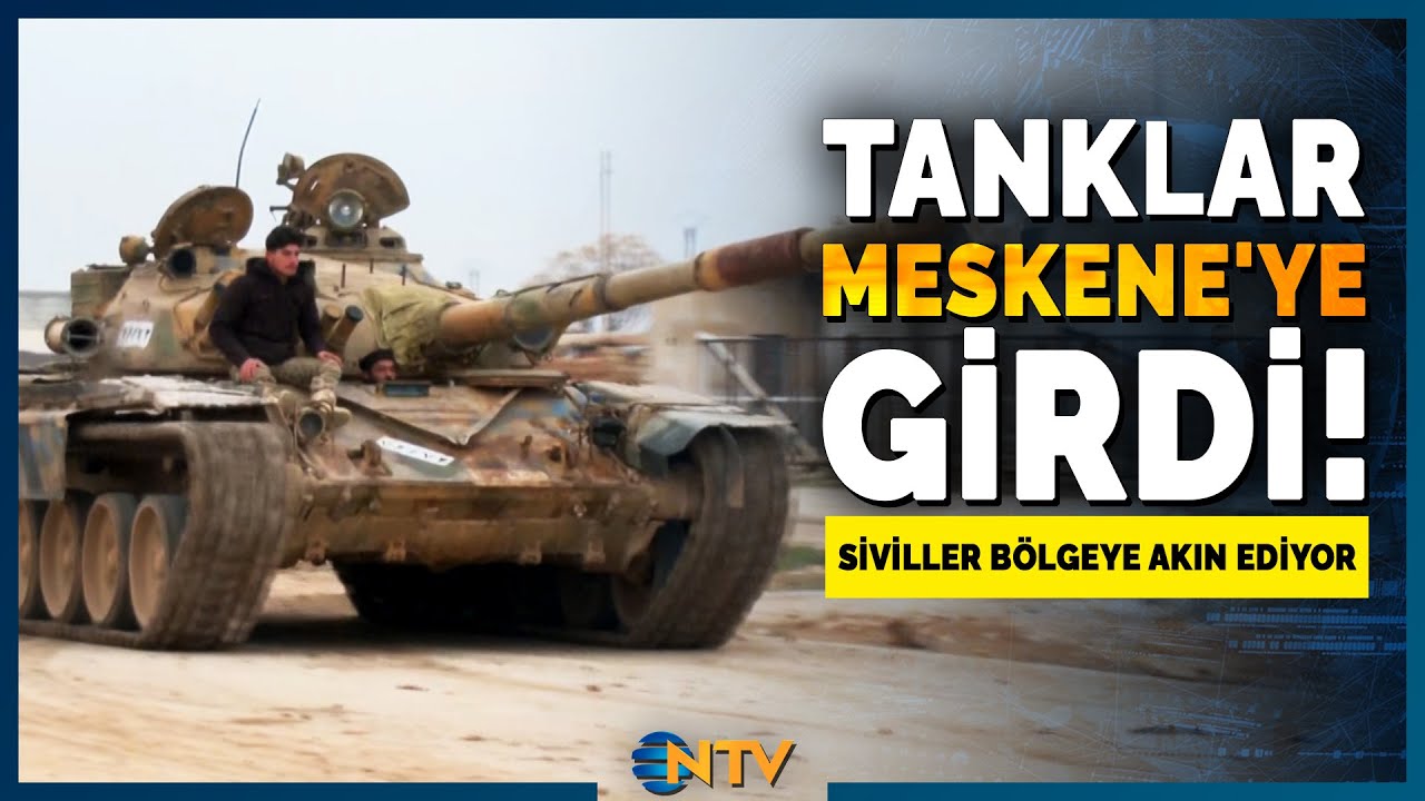 Suriye Ordusu Meskene'ye Girdi! Halep'te Kritik 2 Nokta El Değiştirdi | NTV