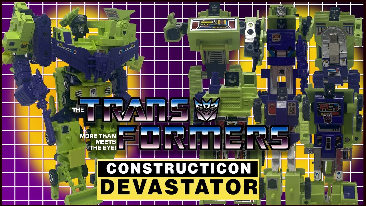 Devastator and the Constructicons - The Transformers G1 - Retro Review