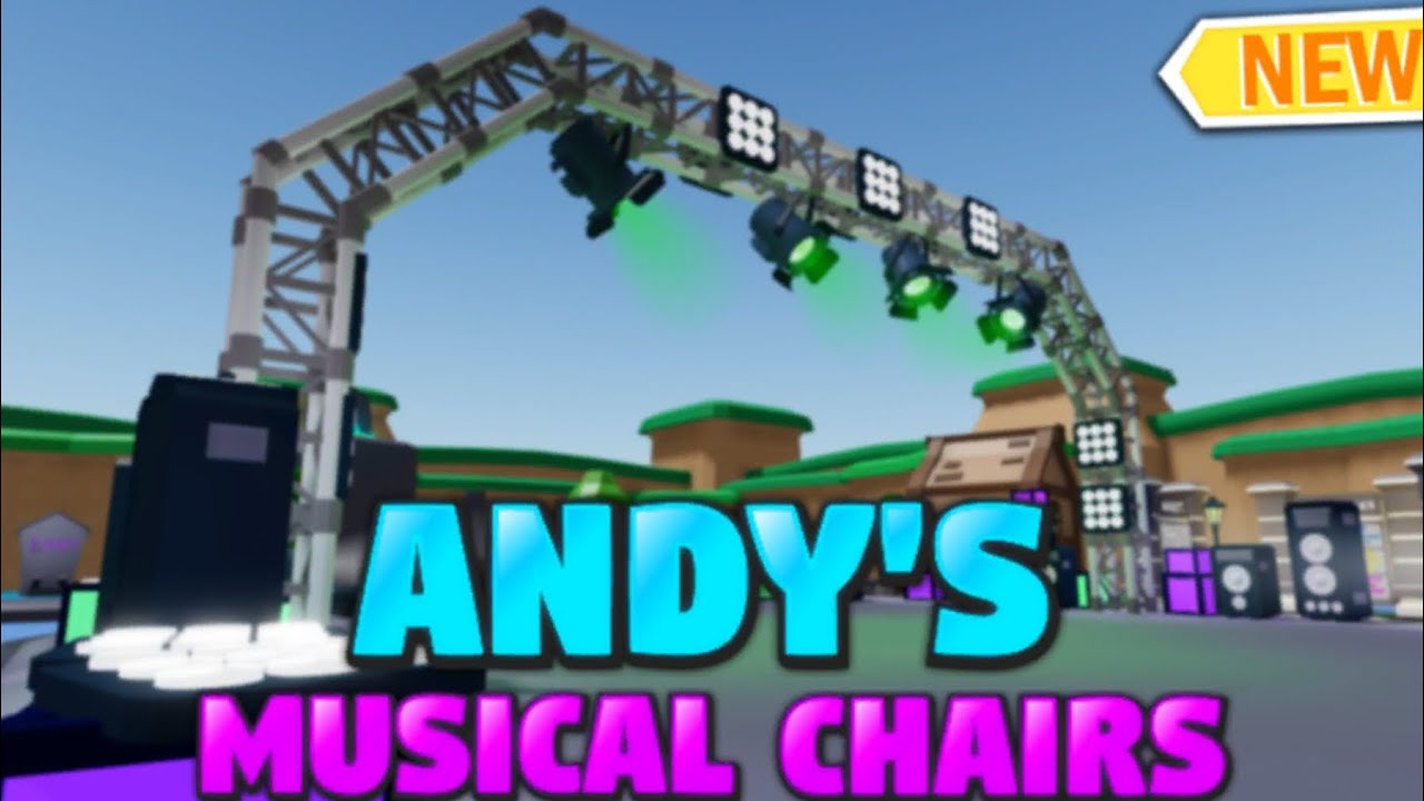 Andy’s musical chairs Roblox game play