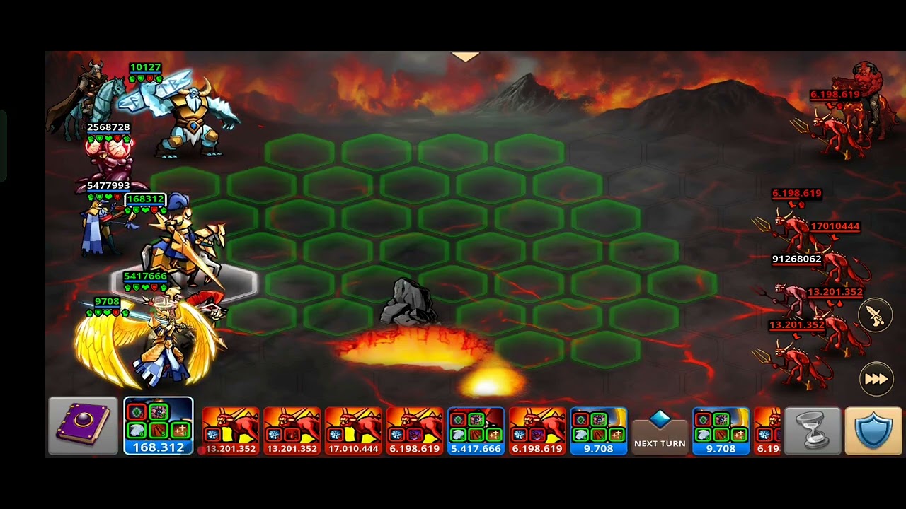 Heroes magic war Thor level 34
