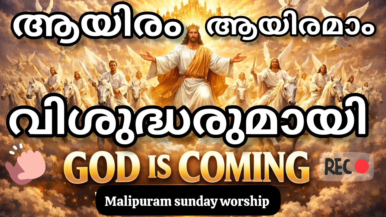 ആയിരം ആയിരമാം വിശുദ്ധരുമായി #tpm#worship#sunday#pentecost.