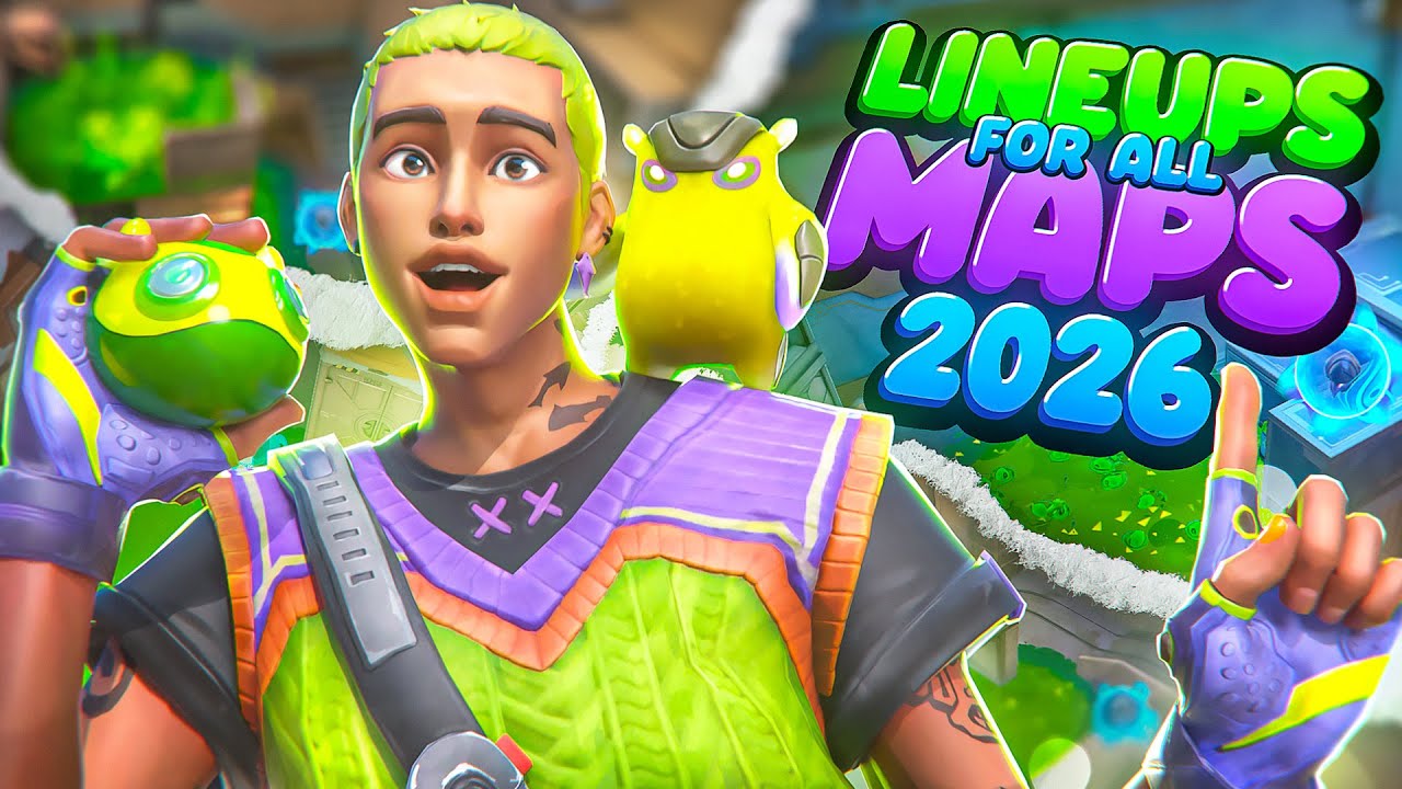 BEST Gekko Lineups ALL MAPS 2026 Guide Valorant!🦎
