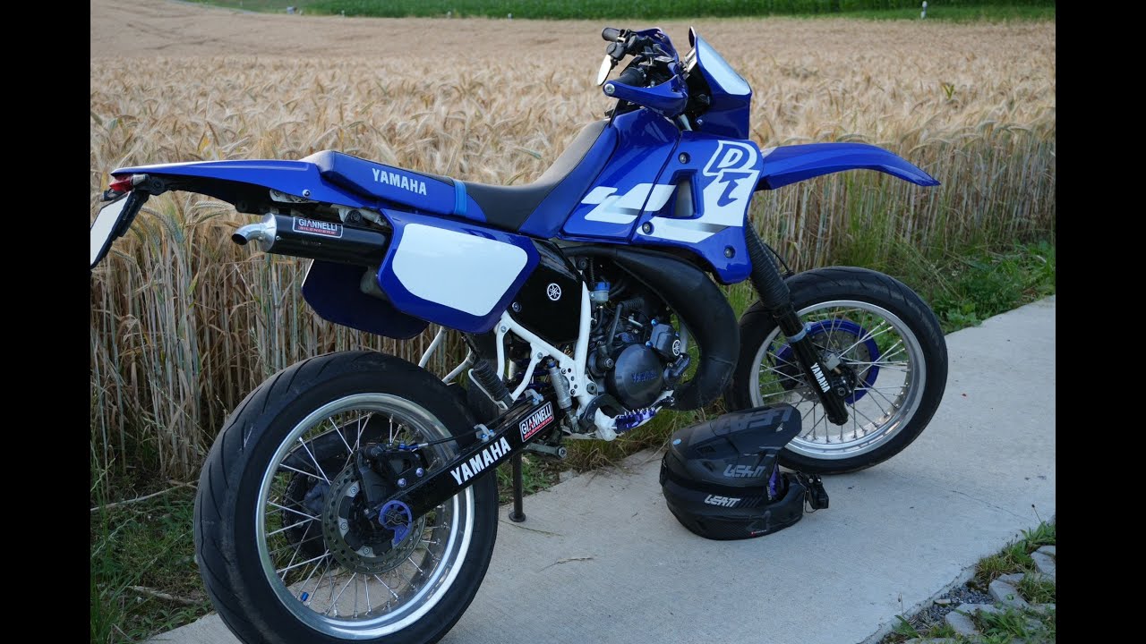 Yamaha DT 125 Giannelli Exhaust (FIRST VIDEO)